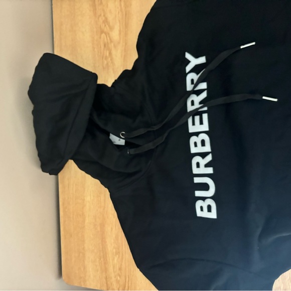 Black Burrberry hoodie - Picture 2 of 2
